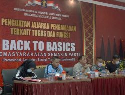 Back To Basics Tugas Fungsi Pemasyarakatan, Kalapas Cikarang Berikan Penguatan Pada Jajaran Pengamanan 