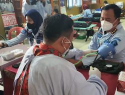 Lapas kelas IIA Cikarang Gelar Aksi Sosial Donor Darah Sukarela