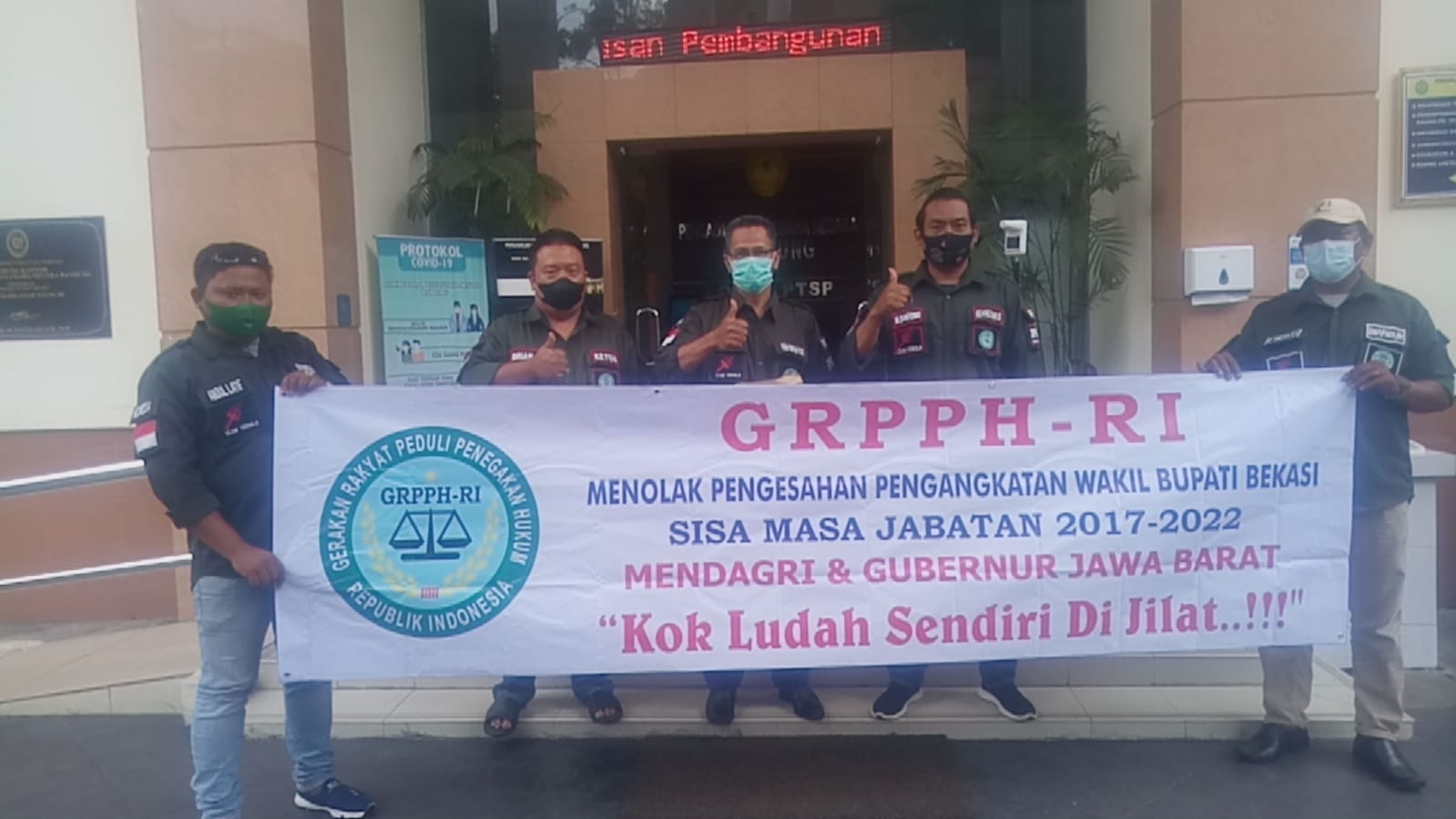 GRPPH-RI Ajukan Gugatan Ke PTUN Bandung Terkait SK Pelantikan Wakil Bupati Bekasi