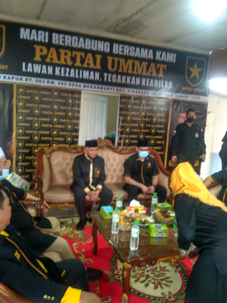 Partai Umat Adakan Maulid Nabi besar Muhammad SAW Dan Pelantikan DPD-DPC Se’Kabupaten Bekasi