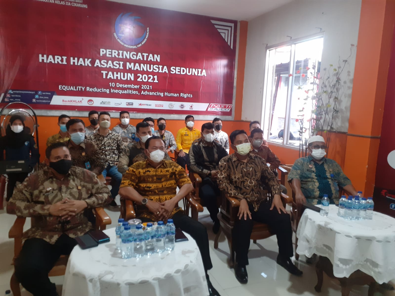 Lapas Kelas IIA Cikarang Peringati Hari Ham Sedunia Secara Virtual