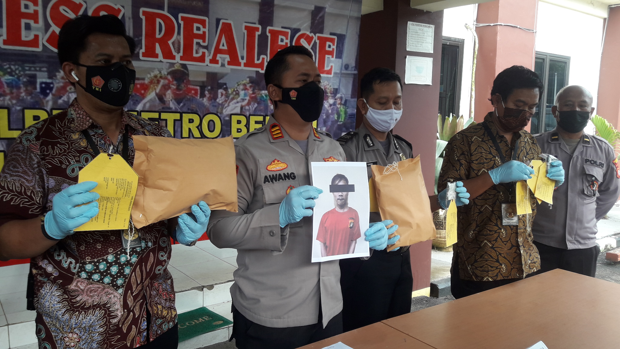 Kunci Motor Diduplikat, Motor Teman Sendiri Disikat Karyawan Di Bekasi Diamankan Polisi