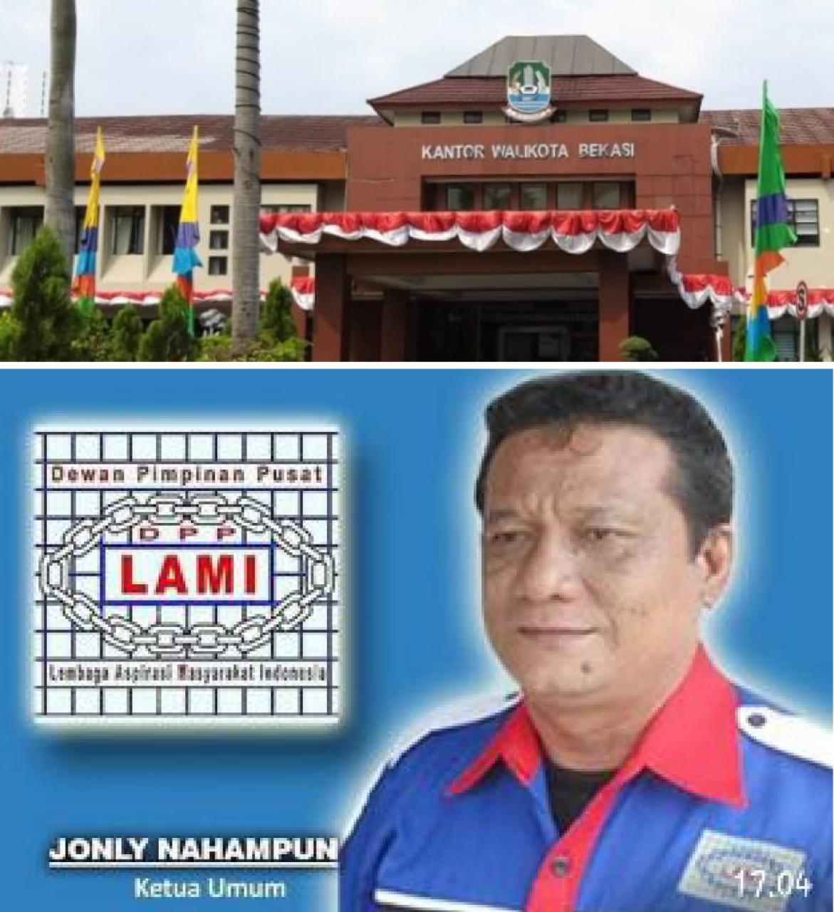 LAMI : Walikota Bekasi Terjaring OTT KPK Pembangunan Harus Tetap Berjalan  Agar Aspirasi Masyarakat Kota Bekasi Berjalan