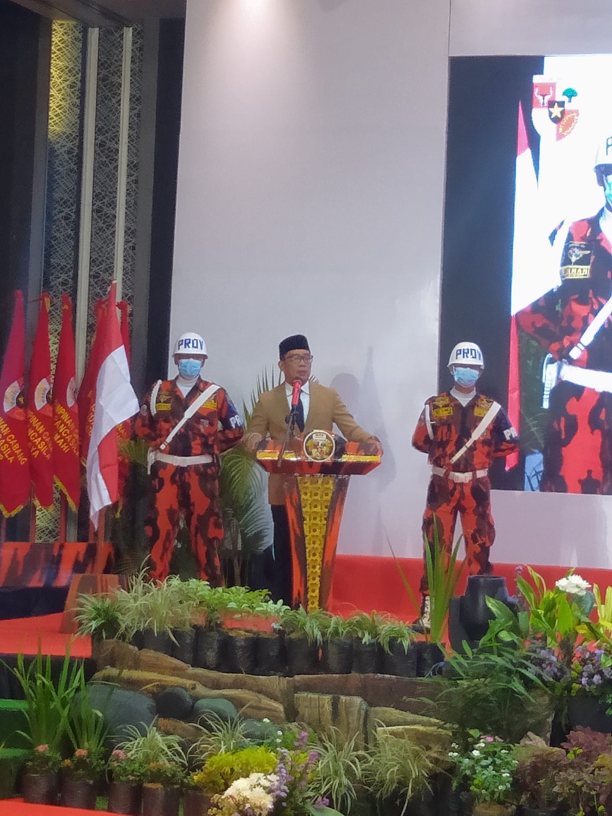 Gubernur Ridwan Kamil Membuka Muswil XI MPW Pemuda Pancasila Provinsi Jawa Barat