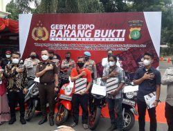 Gebrakan Kapolres Baru Metro Bekasi, Adakan Gebyar Expo Virtual Barang Bukti 2022.