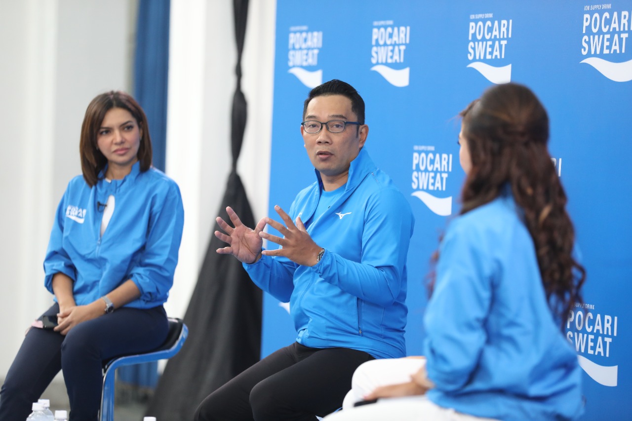 Miliki Gaya Hidup Sehat, Ridwan Kamil: Bahaya Generasi Rebahan