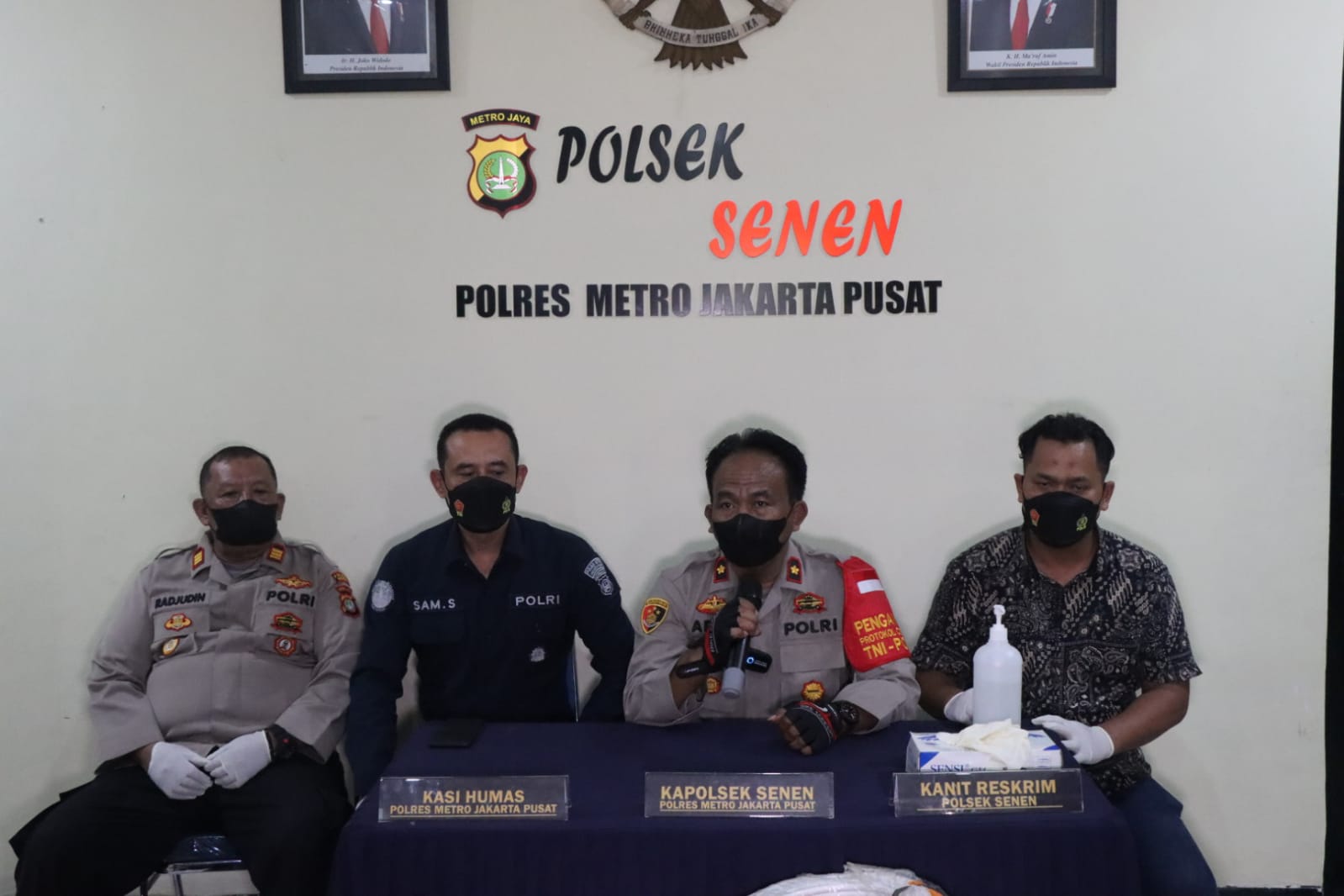 Polsek Senen Ringkus Pelaku Penipuan Di Pasar Kenari