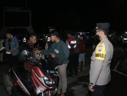 Operasi Yustisi Malam Minggu Di Batang, Puluhan Pelanggar Prokes Terjaring