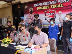 Polres Tegal Ungkap Kasus Mutilasi Seorang Perempuan Di Area Pesawahan Jatibogor Tegal