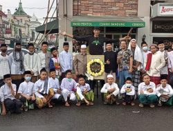 Berbagi Dengan Anak Yatim Piatu, Launching Ampun Dijeh Baso Pentol Cendol Cabang Kota Wisata Cibubur