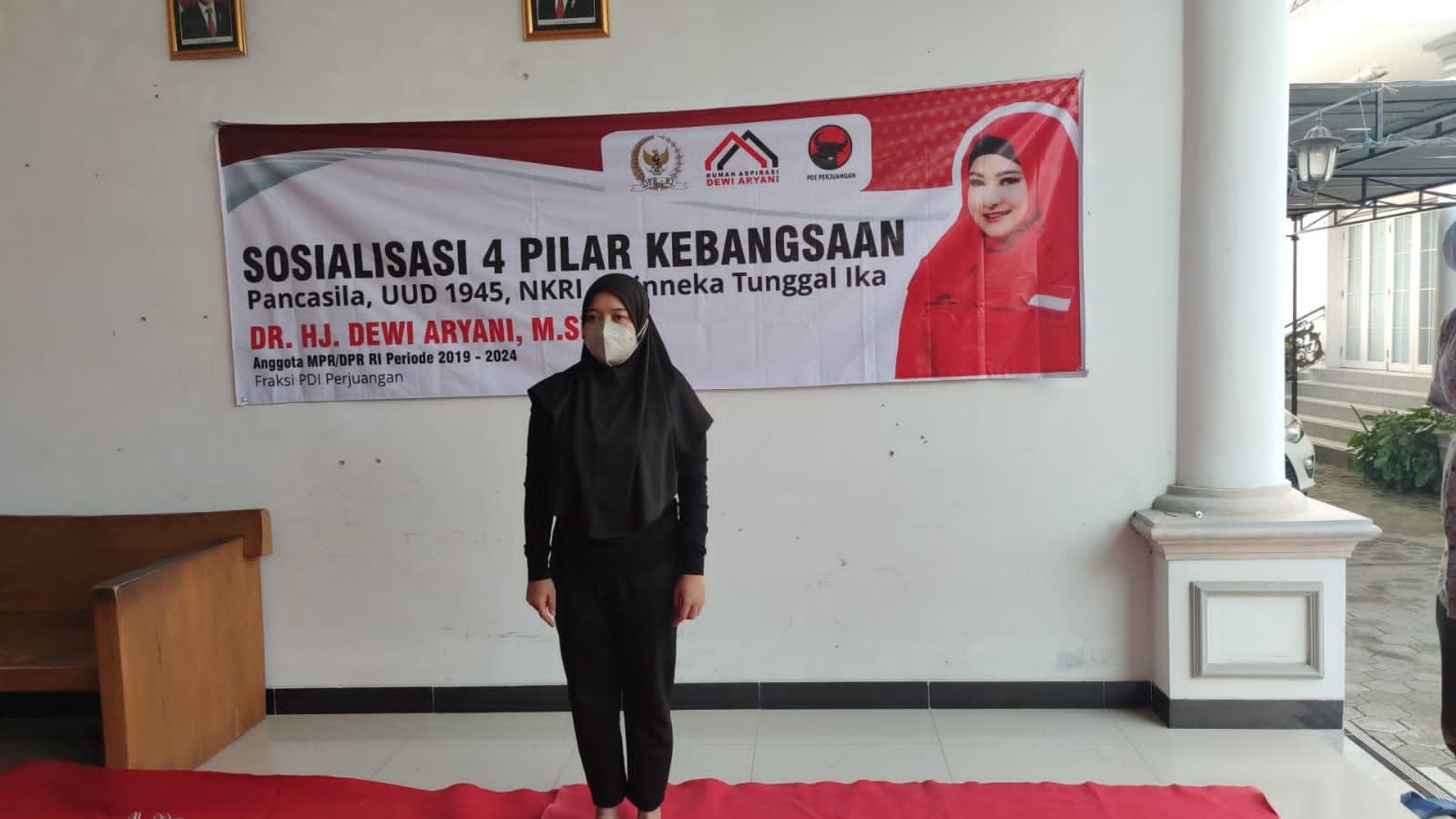 Sosialisasi 4 Pilar Dewi Aryani Ingatkan Jaga Toleransi Selama Ramadhan