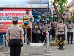 Kapolres Tegal Pimpin Upacara Korp Raport Pangkat Pengabdian