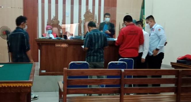 Merik Havid SH MH,konsistenten hadiri setiap agenda sidang