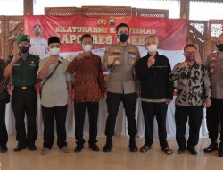 Wujudkan Pilkades Damai, Kapolres Brebes Silaturahmi Kamtibmas Di Wilayah Brebes Selatan