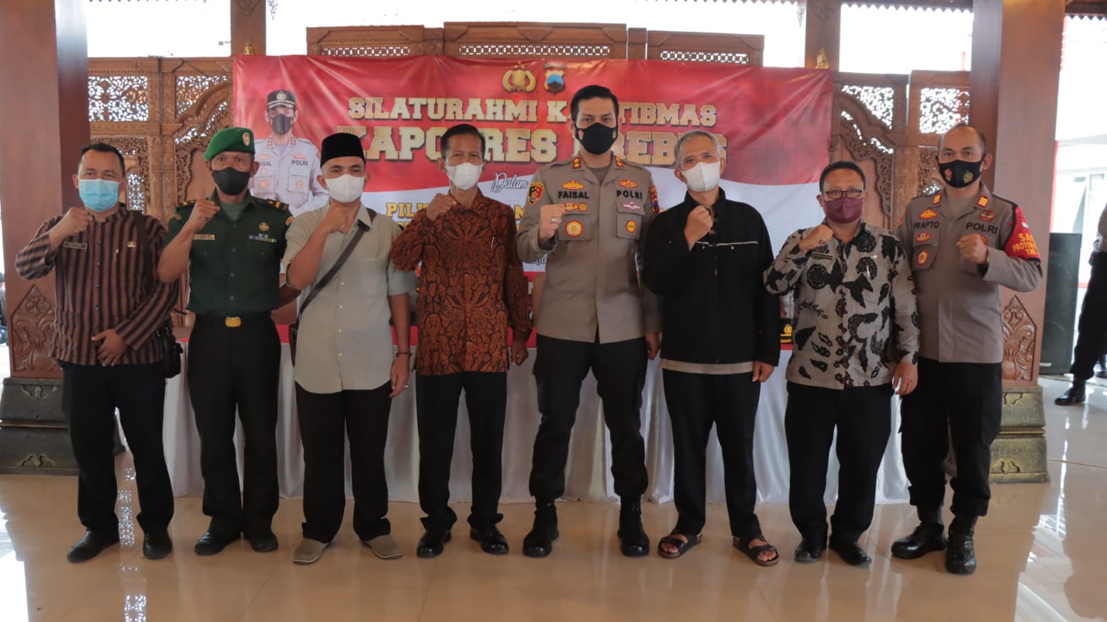 Wujudkan Pilkades Damai, Kapolres Brebes Silaturahmi Kamtibmas Di Wilayah Brebes Selatan