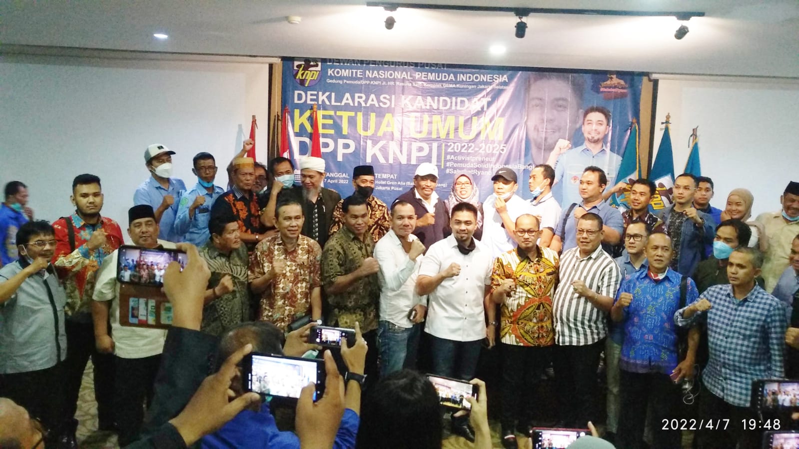 Kongres XVI Di Jakarta Pilih Ketum DPP KNPI Ryano Panjaitan