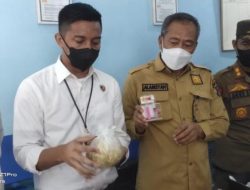 Dinas Perdagangan Dan Polres Kab OKI Melakukan Sidak, Ternyata Masih Ditemukan Mie Basah Mengandung Formalin.