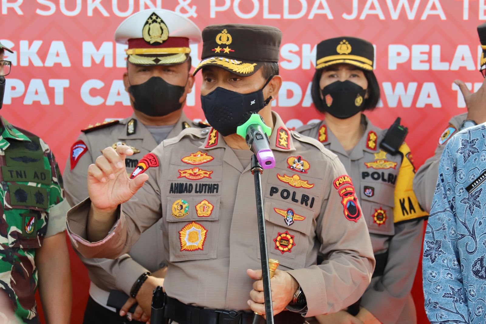 Kapolda Jateng Pimpin Apel Ops Ketupat Candi 2022 Dan Terjunkan 11.750 Personel Pengamanan