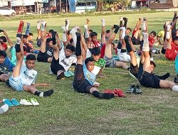 PSGJ Lakukan Seleksi Pemain U – 15 Di Lapangan Bola KONI