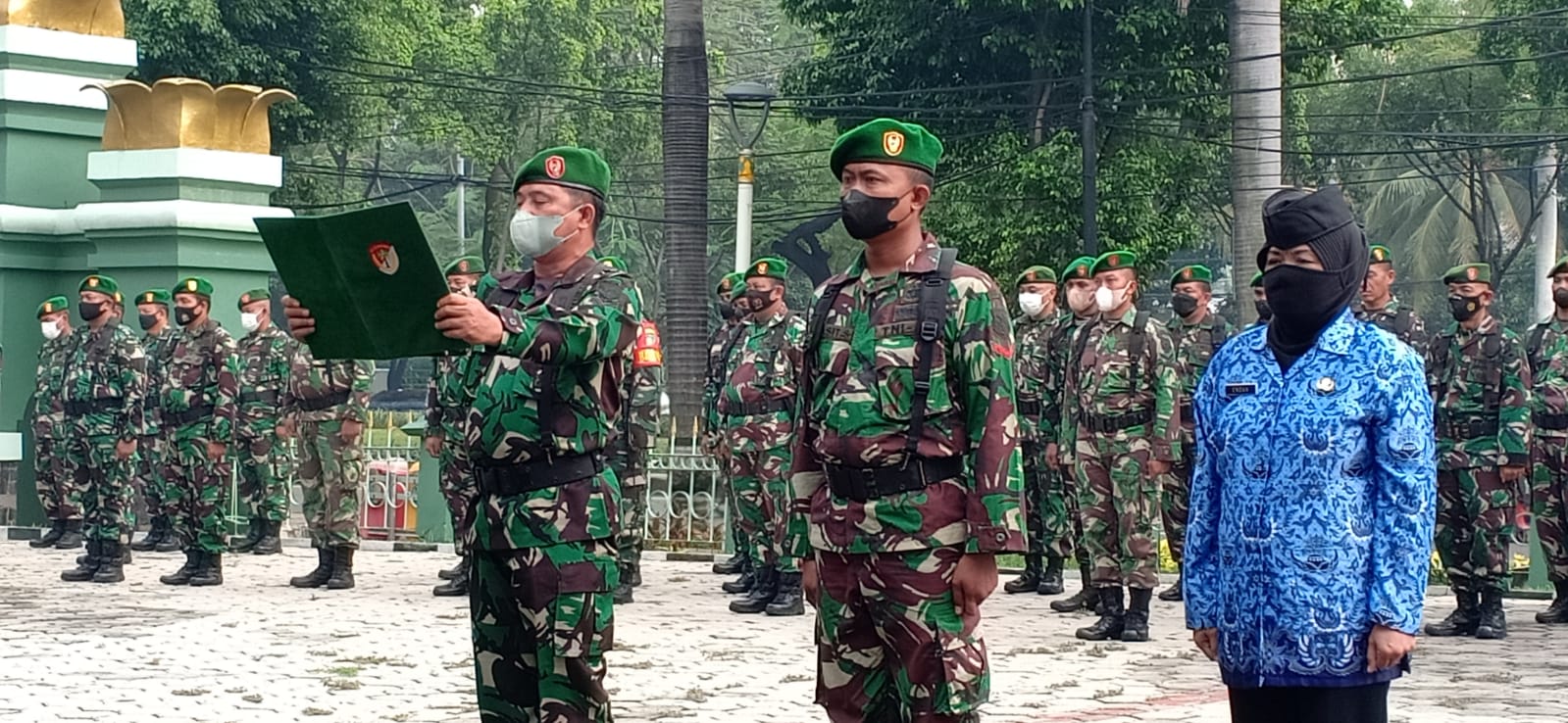 Kodim 0505/Jakarta Timur Gelar Upacara Peringatan Harkitnas ke 114