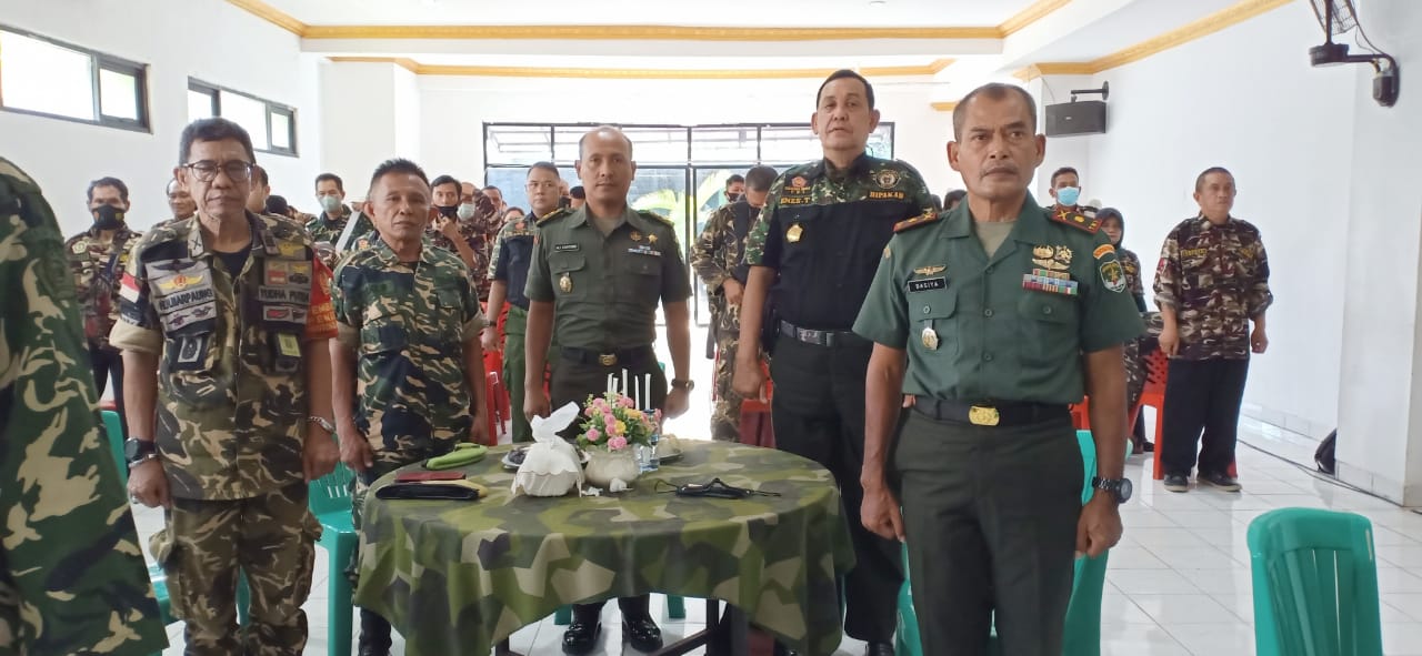 Kodim 0505/JT Gelar Komsos Dengan Keluarga Besar TNI, Satu Komitmen Jaga Pancasila dan NKRI