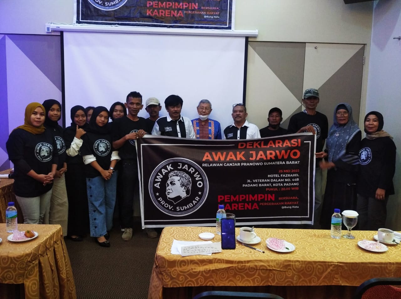 Deklarasi Relawan Awak Jarwo Sumatera Barat