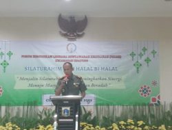 Danramil 07/Cipayung Hadiri Kegiatan Silahturahmi dan Halal Bihalal LMK Se Kecamatan Cipayung Jakarta Timur