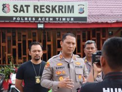 Polres Aceh Timur Gebuk Begundal Sindikat Curanmor Lintas Wilayah