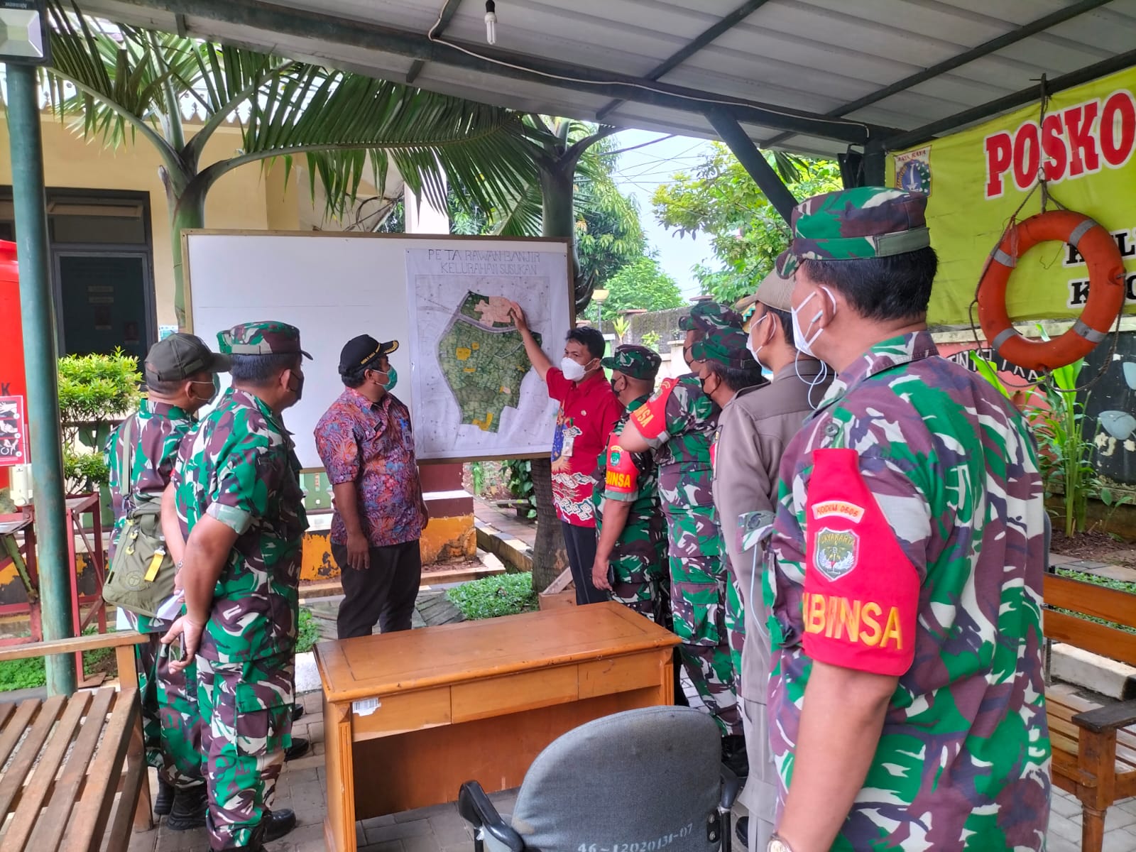 Pelihara Kemampuan, Babinsa Giat Latnis Praktek Lapangan