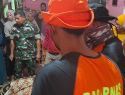 Serka Anwar Fuadi Bantu Evakuasi Nelayan Hilang Terjatuh Saat Menebar Jaring Jala Dilaut