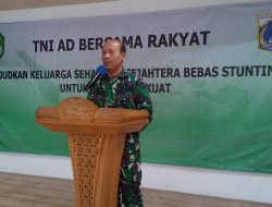 Kodim 0505/JT Gelar Program KB-Kesehatan, Wujudkan Keluarga Sehat Dan Sejahtera Bebas Stunting Untuk Indonesia Kuat