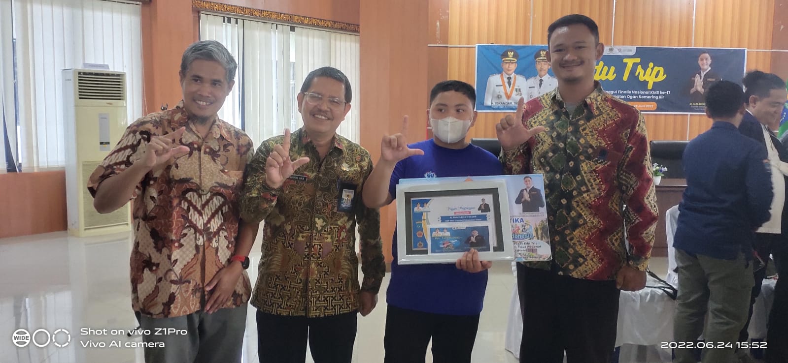 Keberhasilan Pemuda OKI Mendapat Dukungan dan Apresiasi Dari PT. Sampoerna Agro TBK