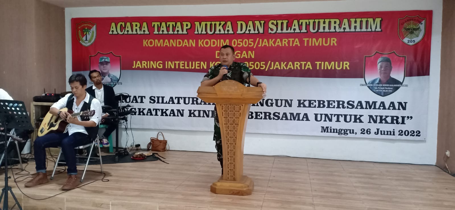 Silaturahmi dan Tatap Muka Dengan Dandim 0505/JT, Bangun Kebersamaan Untuk NKRI