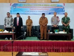 Wakil Walikota Dr. H. Marzuki Hamid. MM. Melantik Sejumlah Pejabat Dilingkungan Pemerintah Kota Langsa