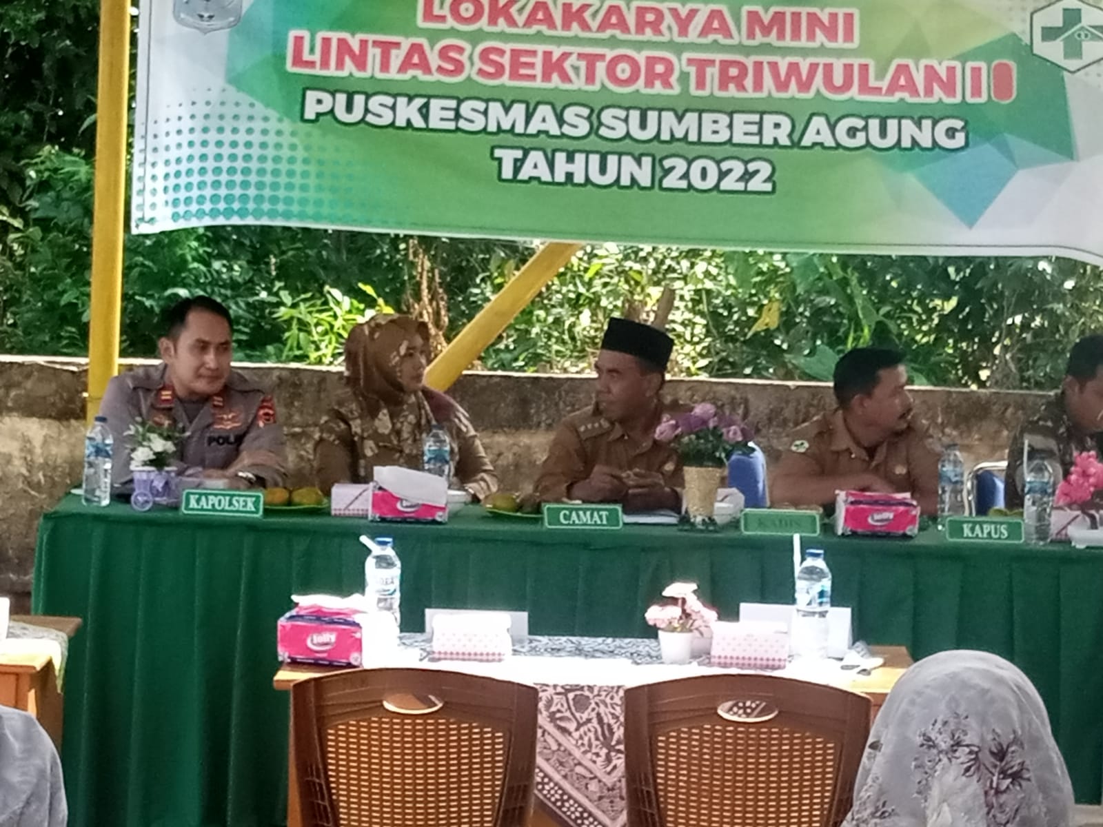 Polsek Tabir Hadiri Lokakarya Mini Lintas Sektoral