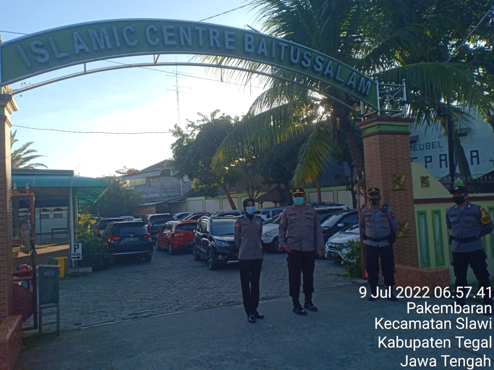 Jelang Kegiatan Sholat Idul Adha 1443 Hijriyah, Polres Tegal Gelar Pengamanan Di 25 Titik Wilayah Kabupaten Tegal