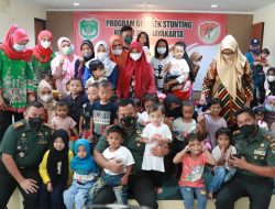 Sukseskan Cegah Stunting, Kodim 0505/JT Gelar Grebek Stunting