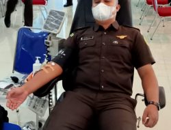 “Donor Darah” Bhakti Kemanusiaan DiHari Bhakti Adhyaksa ke-62. Kejaksaan Negeri Merangin.