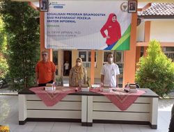 Gelar Sosialisasi Program BPJamsostek, Bersama Dr.Dewi Aryani .M.si Anggota Komisi IX DPR RI