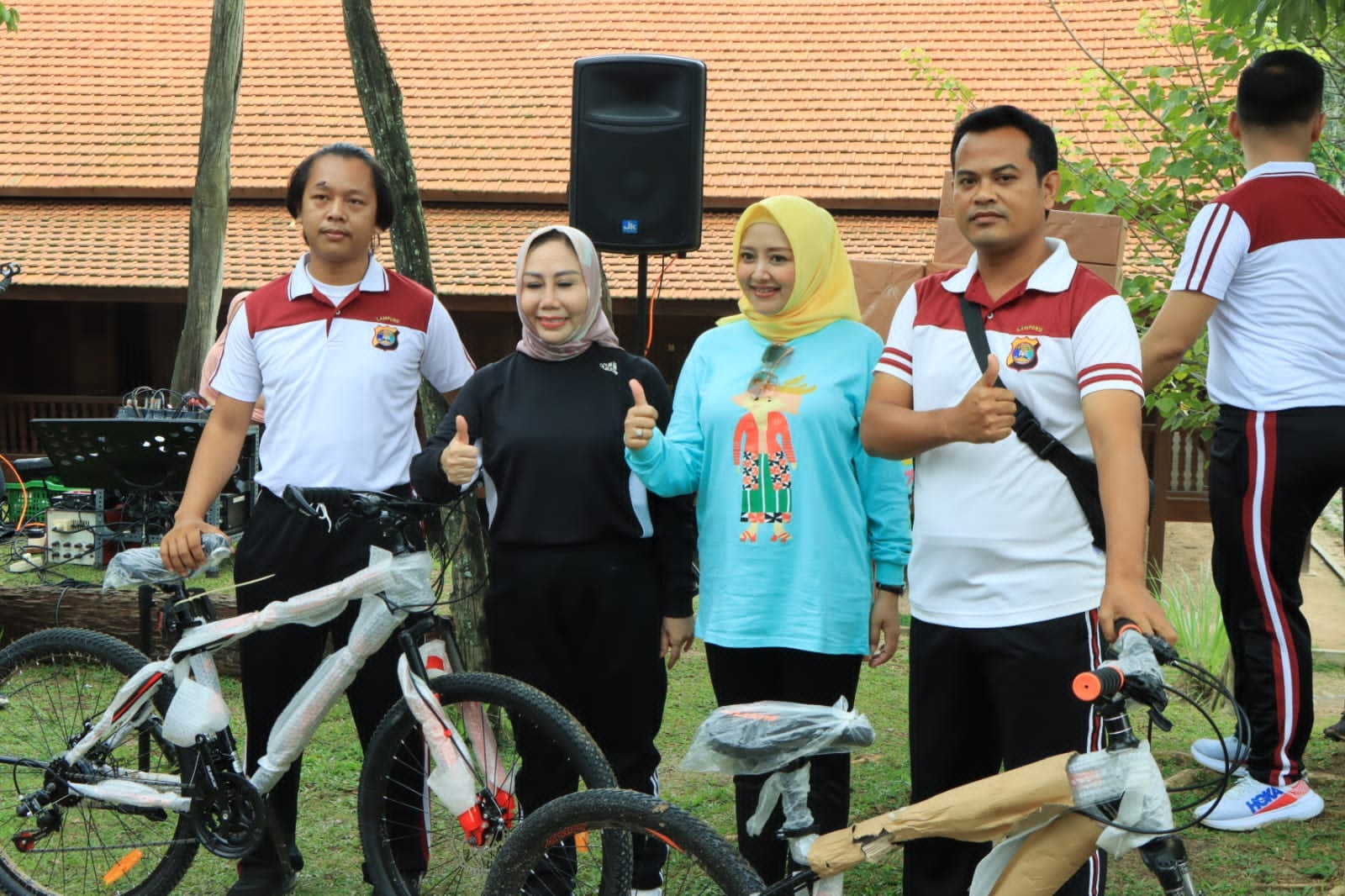 Fun Bike HUT ke-76 Bhayangkara Momen Pererat Kedekatan dengan Masyarakat