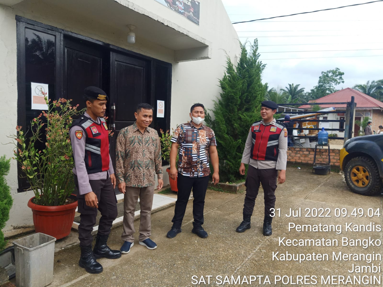 Patroli Samapta Polres Merangin,Meminimalisir Terjadinya Gangguan Kamtibmas.