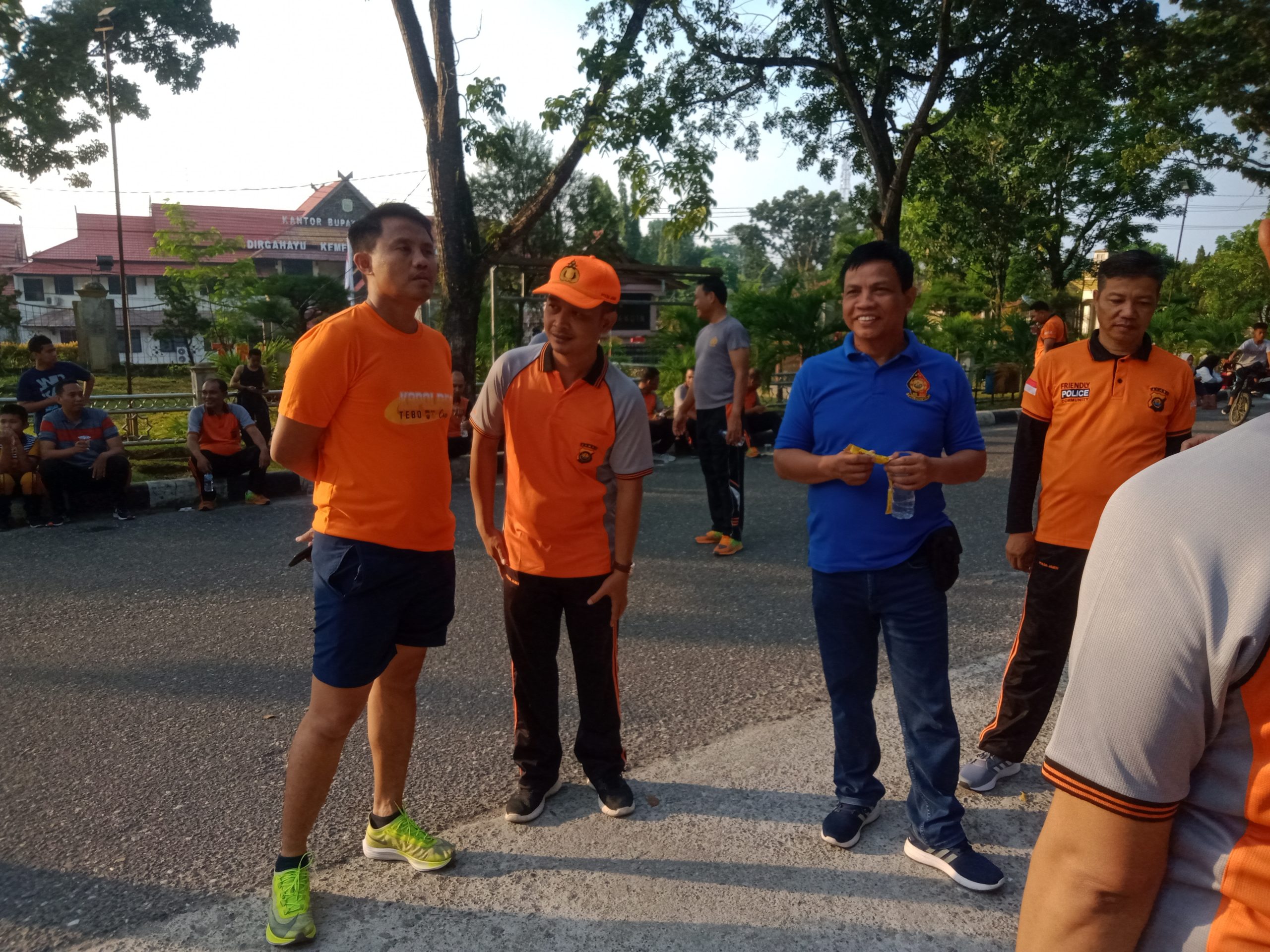 Car Free Day, Dalam Rangka HUT Bhayangkara Ke-76, DiMeriahkan Warga Merangin