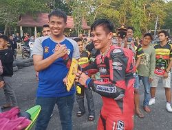 Roadrace Bhayangkara,Bupati, Kapolres dan Ketua DPRD Merangin Nonton Bareng.