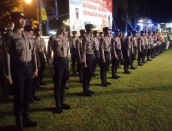 Antisipasi Balap Liar DiMalam Minggu,Polres Merangin Laksanakan Siaga