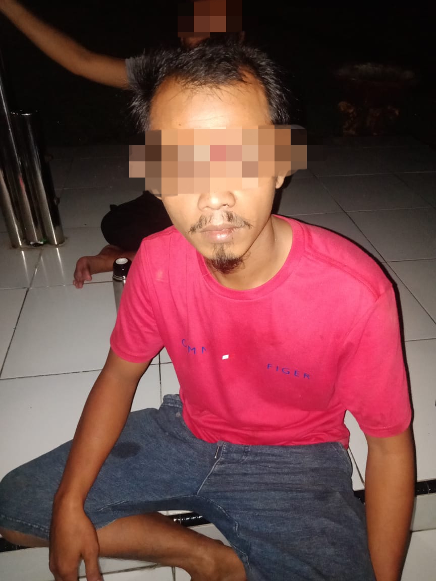 Kapolsek Pamenang Tangkap Pelaku Pembunuhan diDesa Karang Berahi.