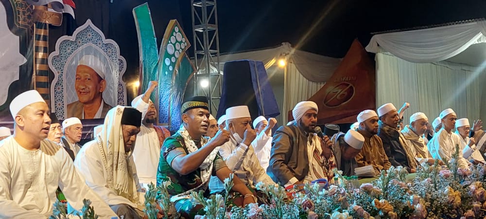 Kolonel Yudhi Sholawat Bareng Ulama