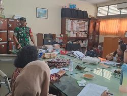 Rakor SMK Cipta Karya, Tingkatkan Disiplin Siswa Dengan Giat Latihan PBB Oleh Babinsa Koramil Matraman