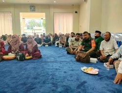 Peringati Tahun Baru Islam, Babinsa Koramil Jatinegara Bersama Tiga Pilar Santuni Anak Yatim