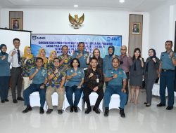 Personel Lanal Bandung Terima Sosialisasi Dari PT. ASABRI dan Bank Wori Saudara Di Lingkungan Lanal Bandung