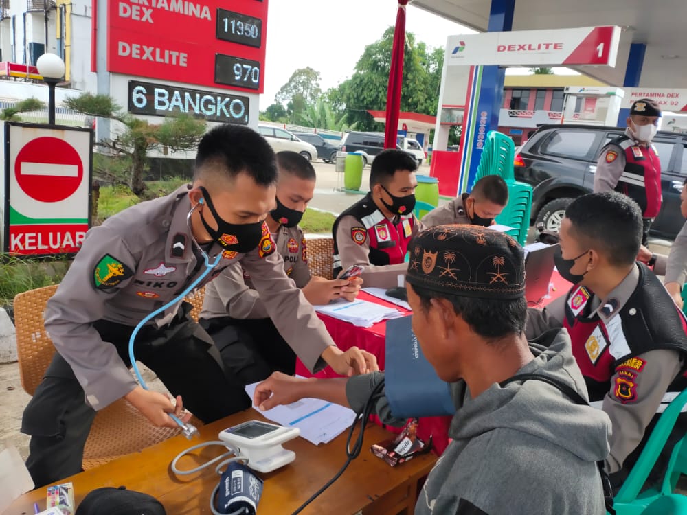 Sebelas Gray Vaksin Polres Merangin Setiap Hari,Siapkan Pelayanan Tanpa Henti Demi Kesehatan Masyarakat